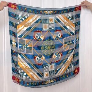 PANGBORN DESIGN Square Silk Scarf – Vibrant & Elegant
